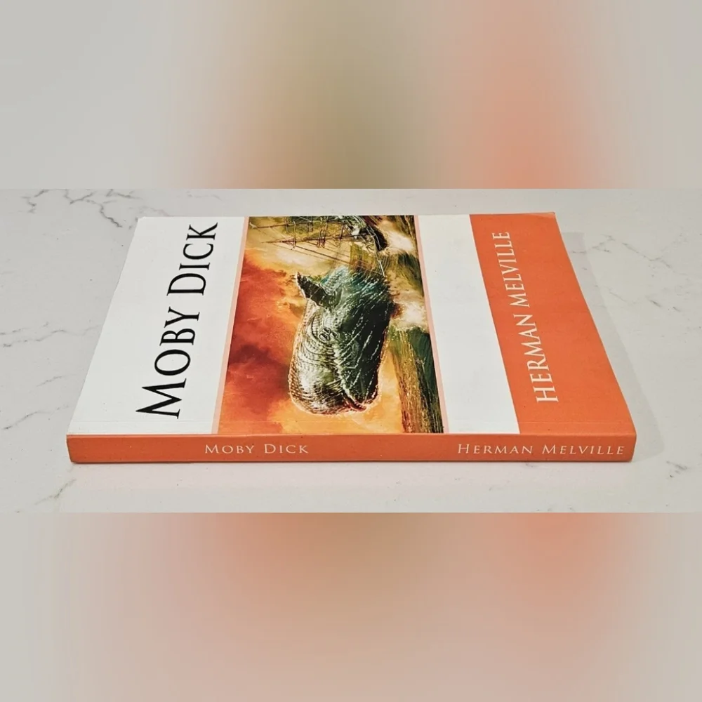 Moby Dick Herman Melville Paperback Coffee Table Book Classic Novel BOGO